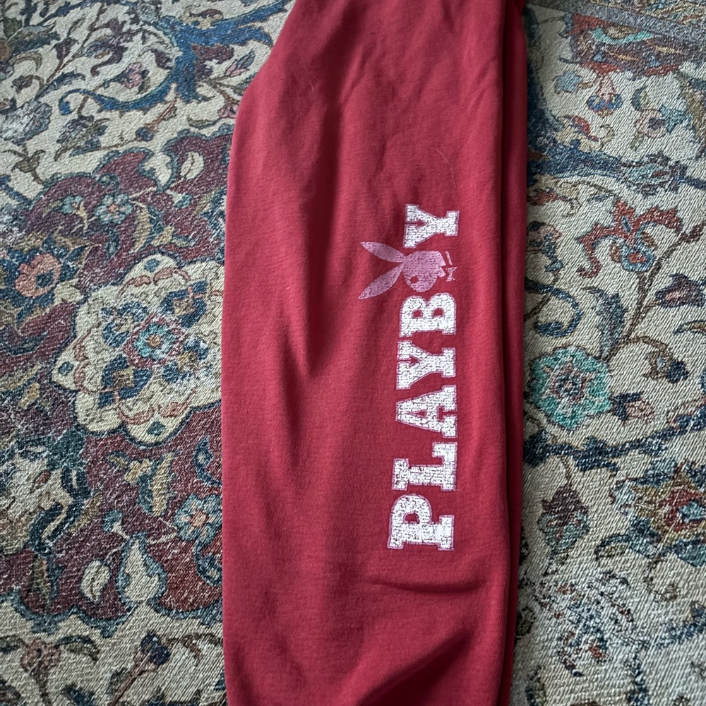 Red Playboy Sweats